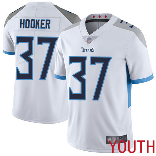 Tennessee Titans Limited White Youth Amani Hooker Road Jersey NFL Football #37 Vapor Untouchable->tennessee titans->NFL Jersey